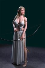 Elara Enchanting 4-in-1 Blonde Elf Sex Doll 165cm/D cup Silicone Head - immagine 8