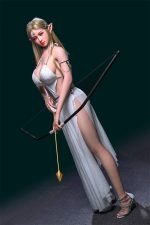 Elara Enchanting 4-in-1 Blonde Elf Sex Doll 165cm/D cup Silicone Head - immagine 7